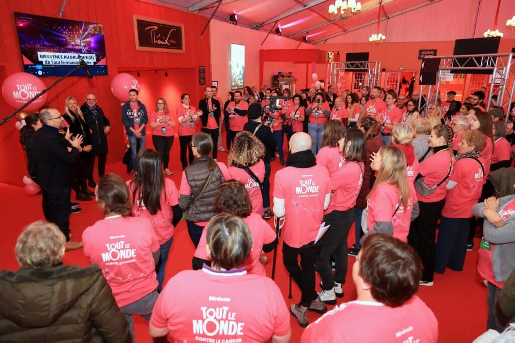 cirque phenix vincennes association tout le monde contre le cancer gala noel 2023 benevoles