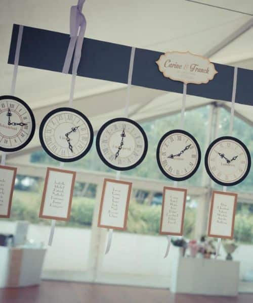 plan de table mariage horaire fuseau horloge